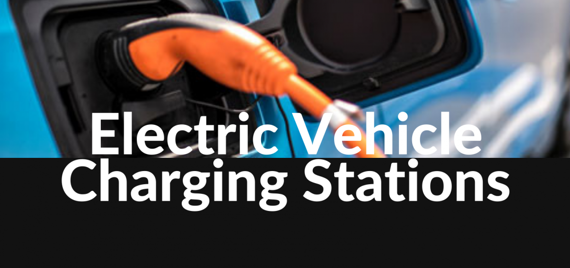 Electric Vehicle plugged in